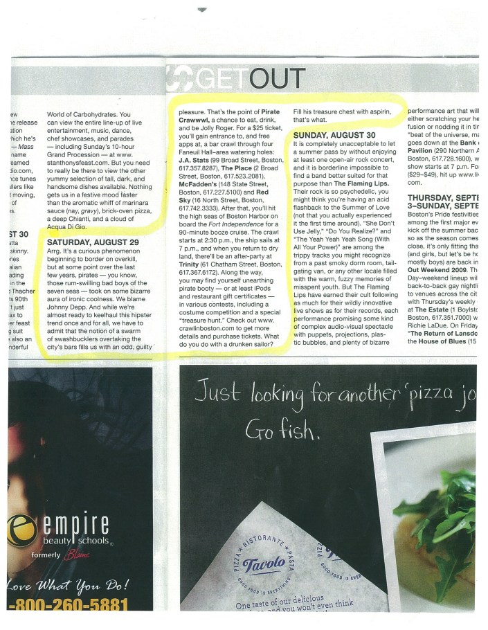 Crawl In Boston in Stuff